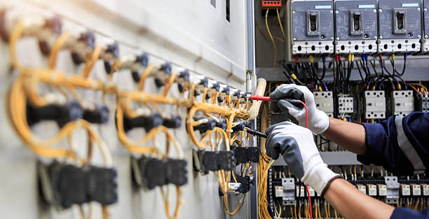 Professional Electrician technician working in Minot, ND